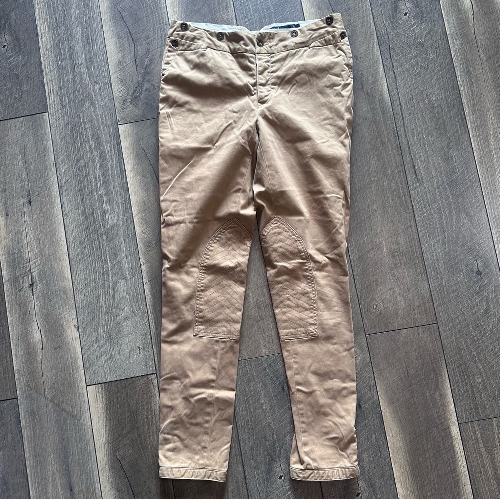 Ralph Lauren Blue Label Tan Skinny Pants - Picture 1 of 9